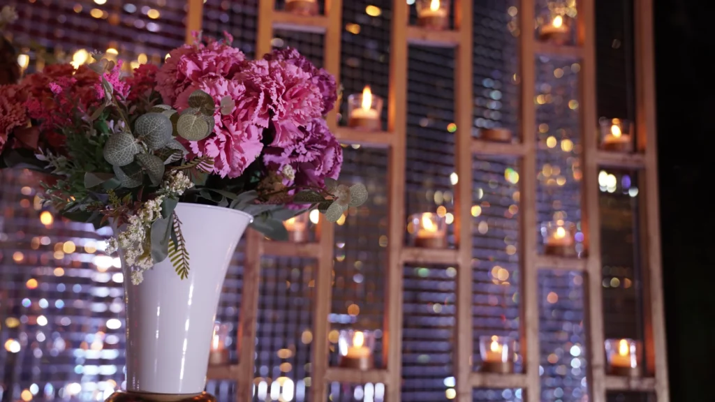 floral decoration at wedding hall in gurgaon